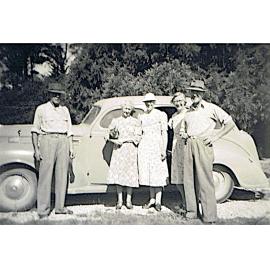 Jack, Flo, Eunice, Bessie, and Bill Taylor