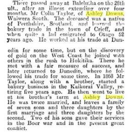 Colin James Taylor Obituary