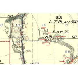 Bill Taylor Lot2 Buildings Identified 1922