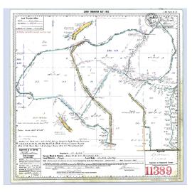 Imperial Colour Map of Ashley Downs, 1966