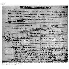 J.A. Taylor 1st NZEF 49207