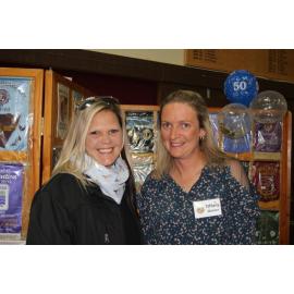 Petrina Davey and Tiffany Homer Lions 50th