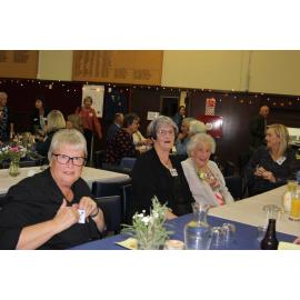 Wife of late Trevor Wilson with friends at Lions 50th