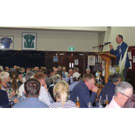 Ronald Alderton welcomes Lions Guests
